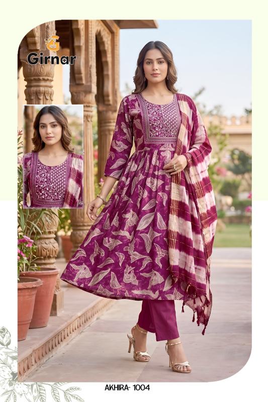 Girnar akhira vol 1 women kurti wholesaler
